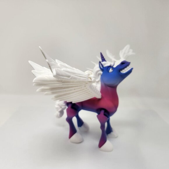 Mythical Alicorn 3D Printed Articulated Flexi Factory Figure (h) - Picture 4 of 10